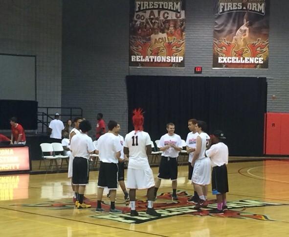 Harris_MatthewJ's tweet photo. Our Frosh Mens's Basketball players did not disappoint!  @ACUFirestorm #FroshDance #MidnightMadness  #StoleTheShow http://t.co/zuoXM9oNtb