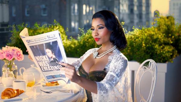 mtvema's tweet photo. IT'S HERE! Watch @NICKIMINAJ take over the world in her #MTVEMA promo --> http://t.co/ZV4ut1Xoub http://t.co/zw2tgC3Qgn