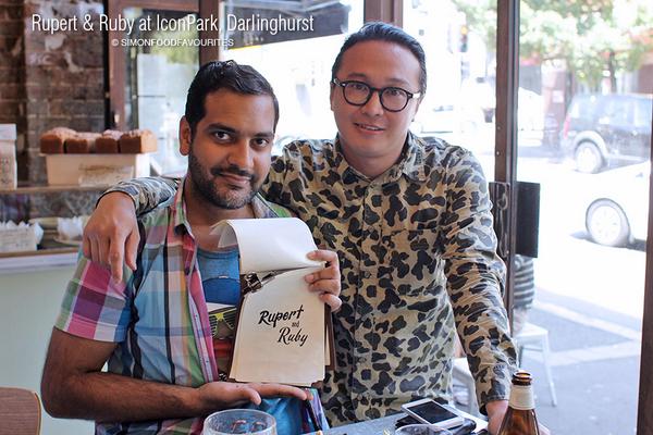 SimonLeong's tweet photo. Checking out the tasty menu @rupertandruby @IconPark w/ @theAUreview @THEJUGERNAUTS #rupertandruby #iconpark http://t.co/hMW1wwosuD