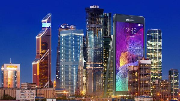 Сегодня как раз к зимнему сезону старт продаж Galaxy Note 4. Фото сделано на #nx300. Без фотошопа.