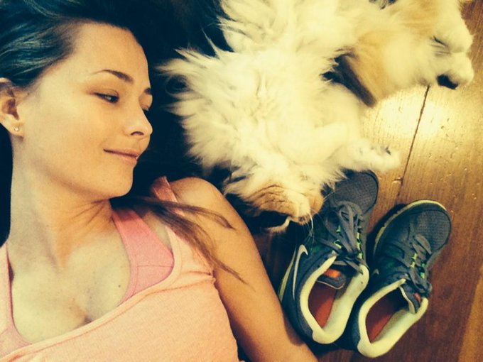 This is how the cat &amp; I both feel about this mornings spin class #ohdear #gym 🚴 http://t.co/7QK0ZhuI<a href="/tag/gym"class="tags"><span>#gym</span></a><a href="/tag/ohdear"class="tags"><span>#ohdear</span></a>