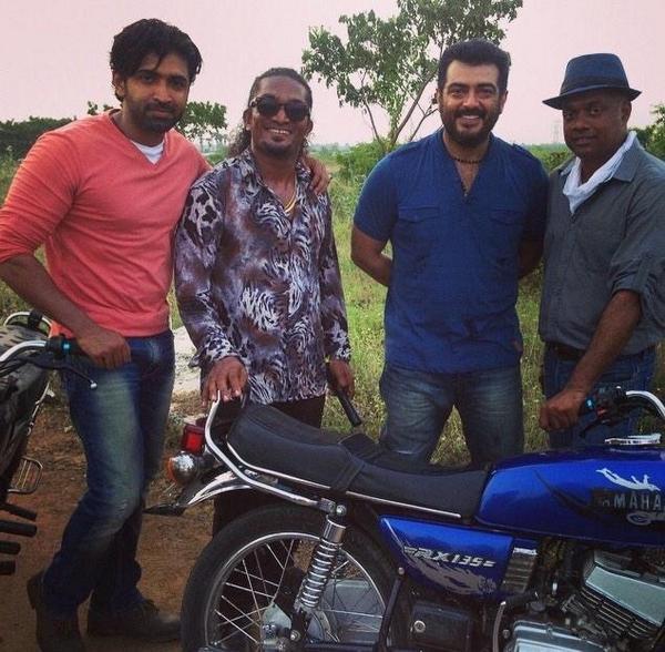 ajithFC's tweet image. Thala #Ajith shooting spot pic of #Thala55