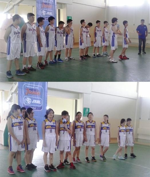 jrblindonesia's tweet photo. Jeng jeng! Tim basket putra &amp; putri @VITASchool yg melaju ke #BabakUtama ! 
#RoadShow #JunioJRBL2014 #SurabaSeries http://t.co/MGzXLvdGqY