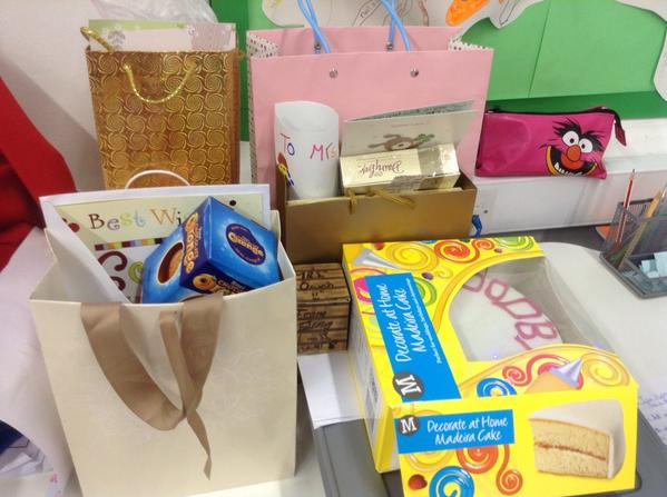 _Class_6C's tweet photo. @YsgolEmmanuel Thank you for all my lovely gifts today, feeling very lucky, loved and spoilt xx http://t.co/QJ9wiH4V4k