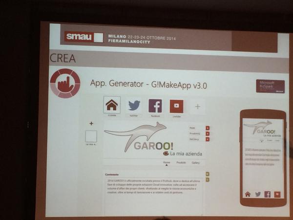 garooeu's tweet image. @smaunotes #gmakeapp #appgenerator Con servizio di pubblicazione, push notification e aggiornamento #nolimits