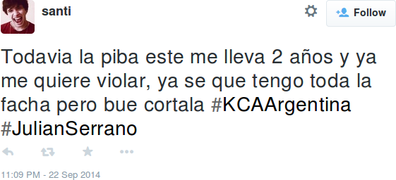 xbarvelez's tweet photo. Facha http://t.co/olLKaVt1f0