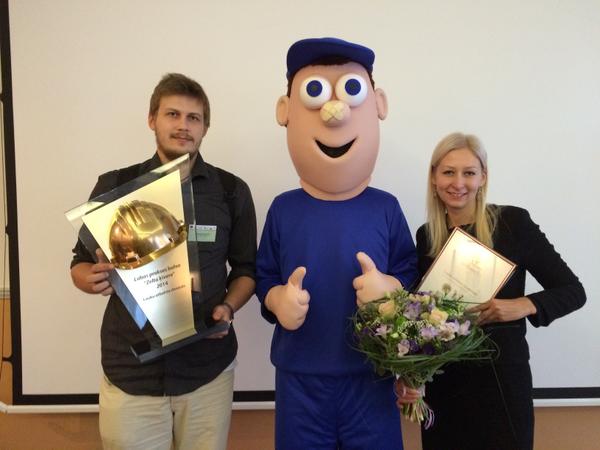 RiddleDigital's tweet image. Nedēļu noslēdzam ar mūsu pirmo zelta trofeju, kuru iegūstam sadarbībā ar @LAD_Latvija par sajutugids.com