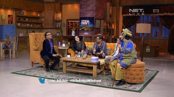 mdtvindonesia's tweet photo. Malu idungnya Vin ATM kayak Stempel RW, @jess_iskandar aja sampe takut @andretaulany74 #IniTalkshowNETadvan6 http://t.co/vtfWO2hwyC