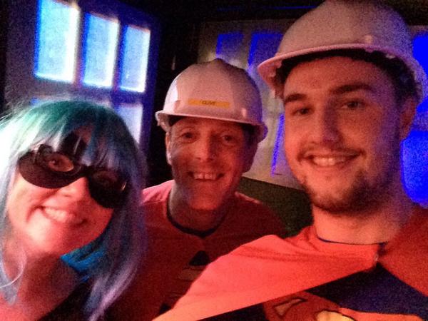 HelenaJMoore's tweet photo. โ@caro_bromford: What goes on in the Tardis stays in the Tardis #BashSelfie #Bash2014 http://t.co/YqQJxOwQcFโ my fave tweet of the day