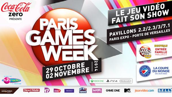 HypergamesA's tweet photo. Concours Paris Games Week avec Auchan Billetterie, follow &amp; RT pour augmenter vos chances !

http://t.co/7Q77u0jynP http://t.co/I5k5D9Y388