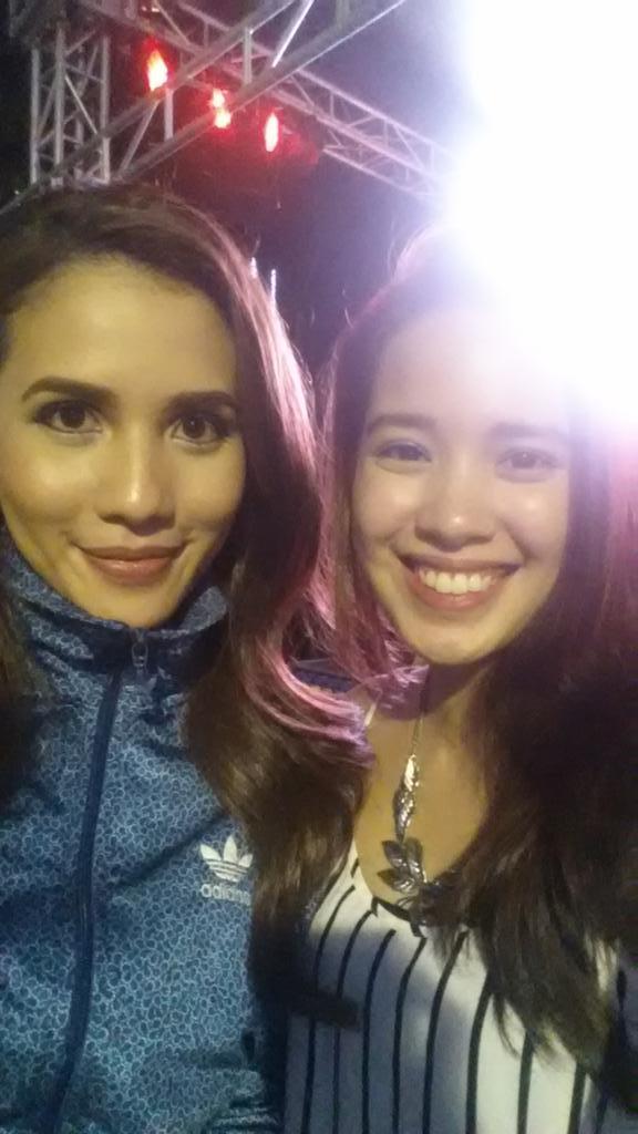 gabbydario's tweet photo. Introduced this lovely lady tonight! Nice to meet you @anakarylle 💕 #CIRQUEXV @CirqueXV http://t.co/qraZSgQB2h