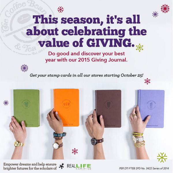 cbtlph's tweet photo. Claiming of stamps for our 2015 Giving Journal starts tomorrow,October 25! See you in our stores! #givingjournal2015 http://t.co/h2JFO8XThg