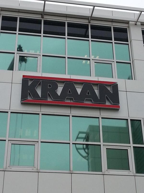 kraansoftware's tweet image. Nieuw logo op het dak en aan de gevel! 
#kraansoftware #bouwsoftware