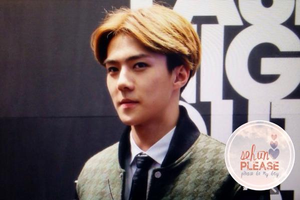 SEHUNPLEASE's tweet photo. 141024 MCM 세훈이 ~ http://t.co/CBeq80dndL