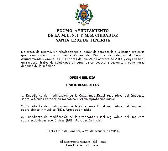 GrupoCCSC's tweet photo. #ReformaFiscalSC #BajadaImpuestosSC #AhorroVecinosSC #RevoluciónEconomicaSC @RadioclubSER @COPE_Tenerife @TeideRadio http://t.co/H1TJDyNekB
