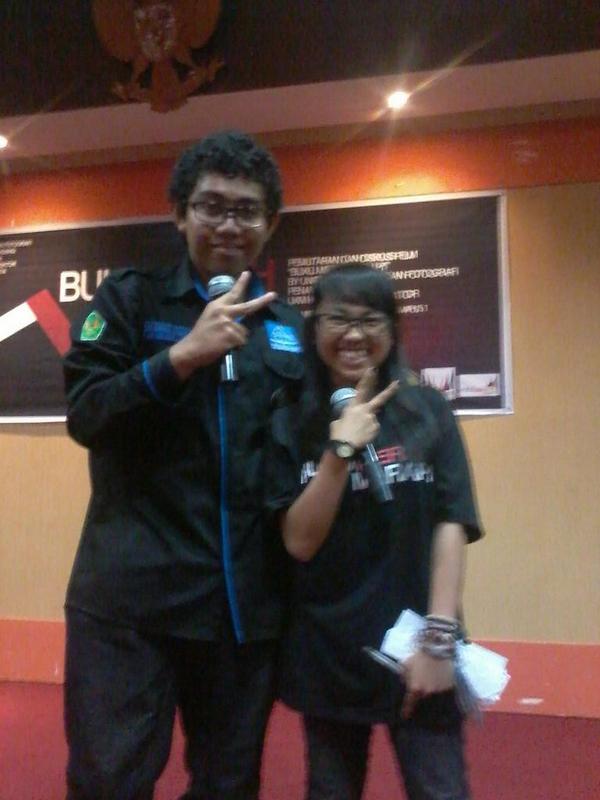 BukuMerahMarapi's tweet photo. MC kece hari ini. Thanks http://t.co/DjECh5aTZc