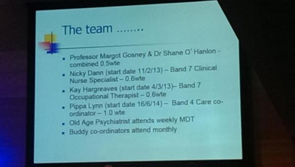 The COCOC team members to care for older adults with cancer in the UK. #SIOG2014