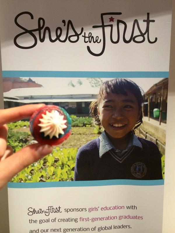 tammytibbetts's tweet image. I'm going to #BakeAChange w/ a @SWTgeneration cupcake by tweeting $5 to @shesthefirst &amp;amp; tagging #tinygive. Try it!