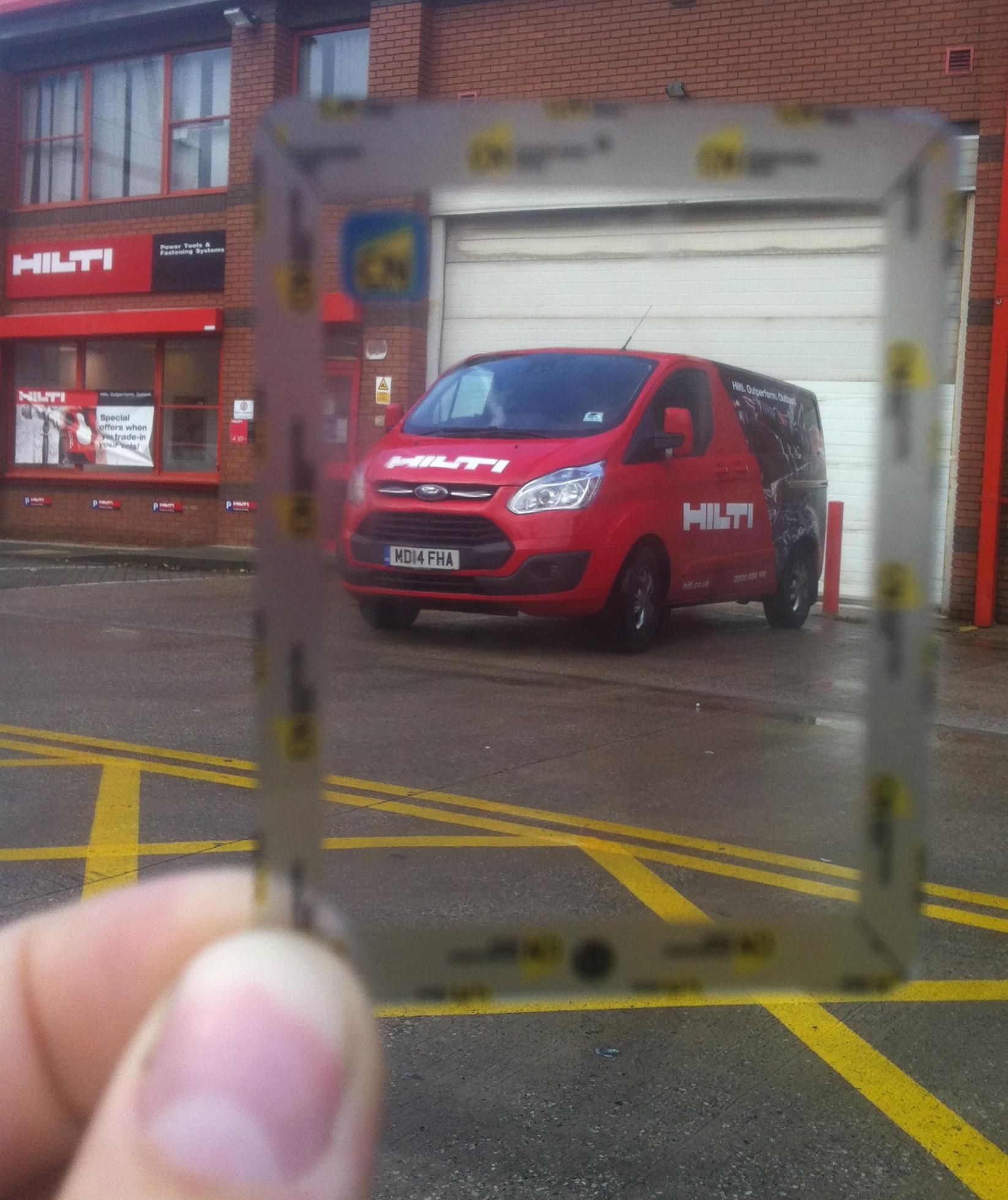 Ford transit hilti