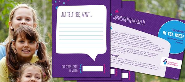 Complimentenkaartje themaweek #Staphorst | #grafisch | #ontwerp | <a href="/MOOIgraphic/">MOOI graphic studio</a>