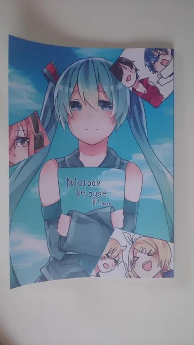 イラスト参加させて頂いた合同本が届いた