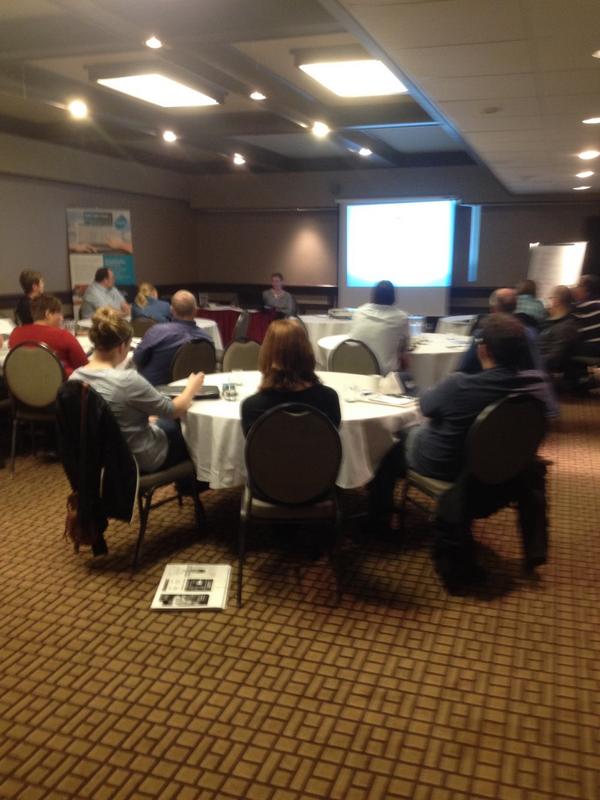 JeffTGunn's tweet photo. Presentation from Nancy Douglas of #DFPEI to our #Valacta team meeting in Charlottetown. Thank you Nancy! http://t.co/gkP2CXEjrd