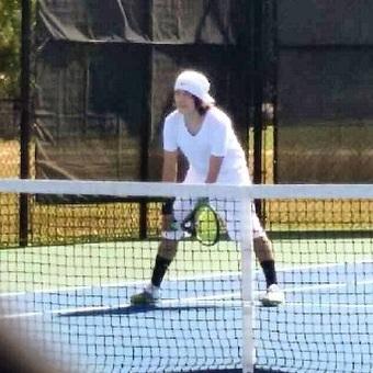 TripleSRevolver's tweet photo. Tennis at NA http://t.co/mgF9A0WbWG