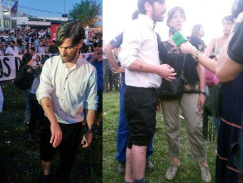 Fte_Izquierda's tweet photo. #LEAR Tras la represión, @NicolasdelCano presentará una demanda penal contra Gendarmería. http://t.co/3vfHzuQFhW http://t.co/ggCZS5RDAw