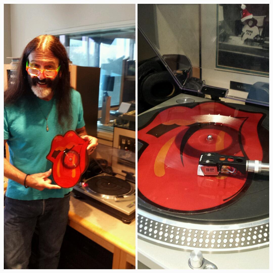 The today is an amazing picture vinyl! Well play it & send a Happy Birthday to Bill Wyman! 