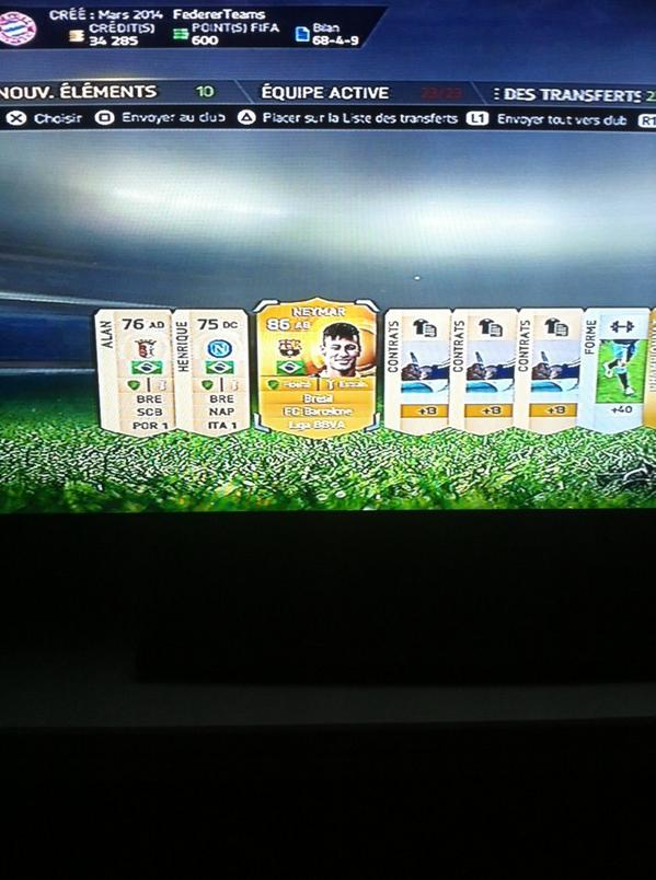 Maat_zz's tweet photo. Voilà ... La chatte que j'ai ... #FUT15 ... http://t.co/APfsIXw8o6