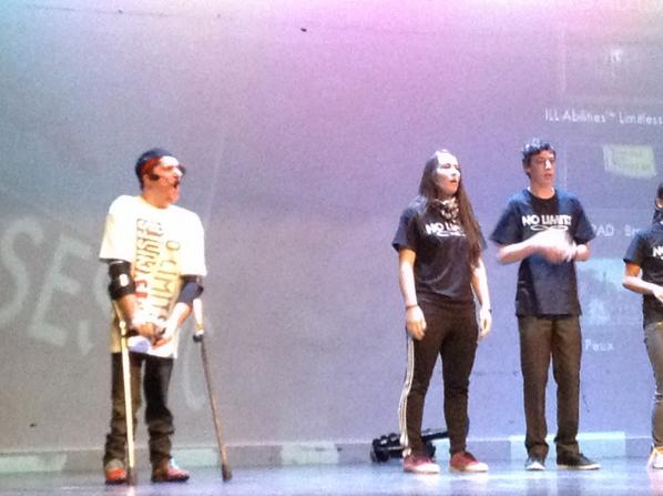 rennieleads's tweet photo. Andrea and @BboyLazylegz owning the stage #qslc2014 #provincials2014 http://t.co/8E3grLalgt