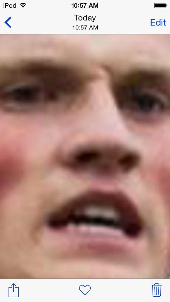 The face of a state bound runner