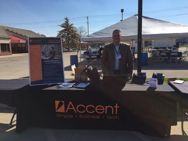 Setup and ready to <a href="/Cologix4Colo/">Cologix—Robust Interconnection at the Edge</a> for #CologixOktFest come down and check us out!