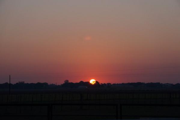 Lyssybeefmaster's tweet photo. Have to love a South Texas Sunrise. #freezframetime http://t.co/9TMthrVm5u