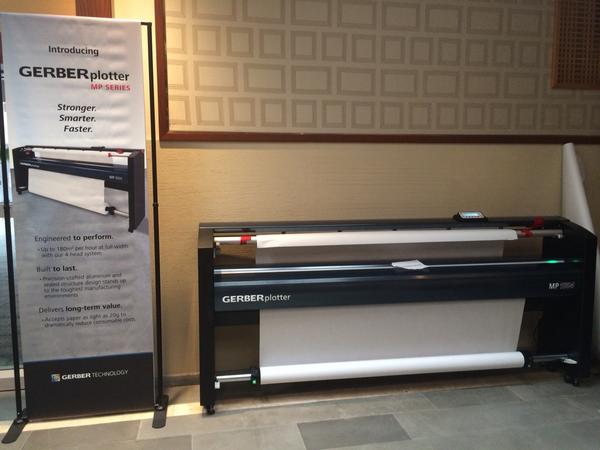 LennyMCT's tweet photo. Before leaving #ideation2014 make sure you check out @GerberTech 's new MP Series plotter! http://t.co/CzmhjgyQuJ