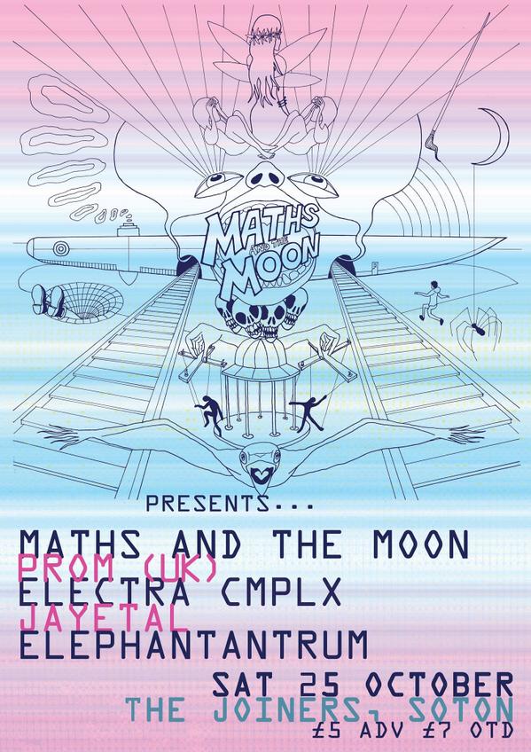 @SotonForums TOMORROW @MathsandtheMoon take over @joinerslive #Djs #livemusic facebook.com/events/7586820… #Psychedelic