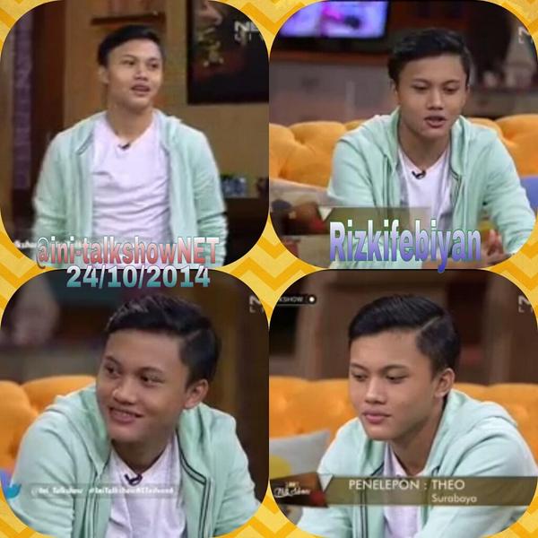 rizky_febian's tweet photo. Wow “@Aaja142Dewi: Iki @rizky_febian kerenn tdi suka bgett suaranya,,bguss,, sukses ya iki #IniTalkshowNETadvan6 http://t.co/97TPrPaVIN”