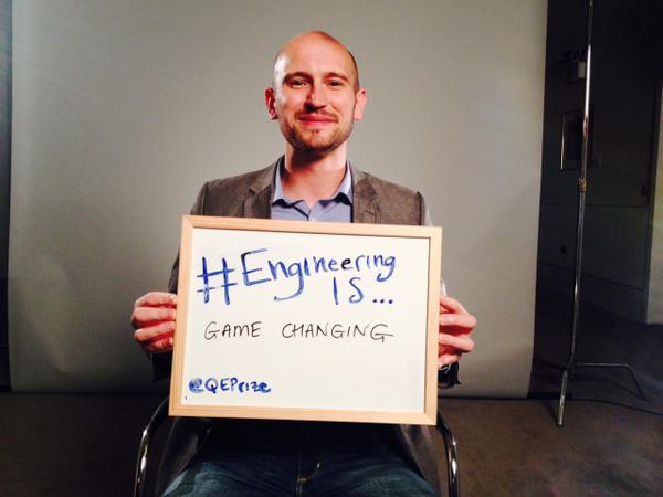 QEPrize's tweet image. &apos;#EngineeringIS game changing&apos; - David James @DavidJamesPhD @sheffhallamuni