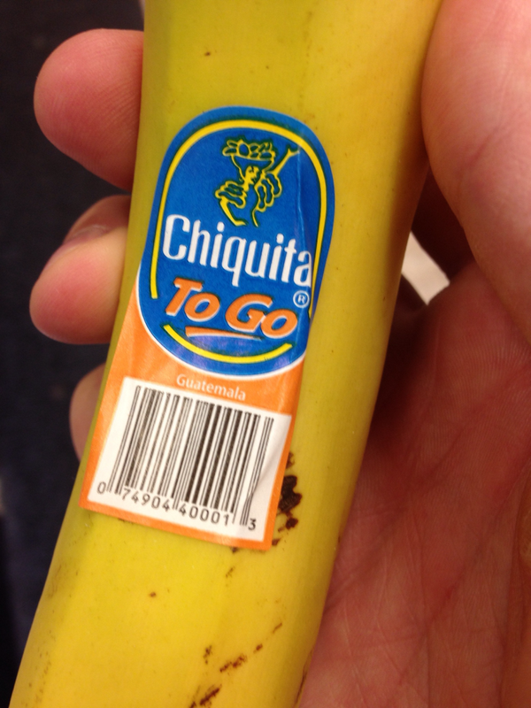 johannes_sadek's tweet photo. Finally, the "Banana to go" has been invented. @Chiquita #fastfruit #fastfood http://t.co/wVYVHsIp2b