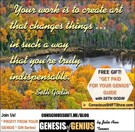 JulieAnnTurner's tweet photo. What your genius IS (and is NOT) [Plus Gift > ... - http://t.co/05f921gxiO #genesisofgenius #12DaysofVision http://t.co/nt8Od33zDz