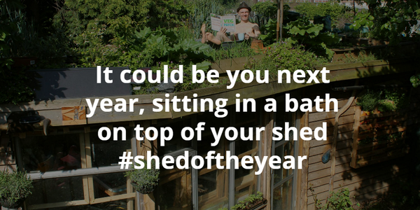unclewilco's tweet image. Enter your #shedoftheyear over at readersheds.co.uk just like 2014 winner @MrJoelBird