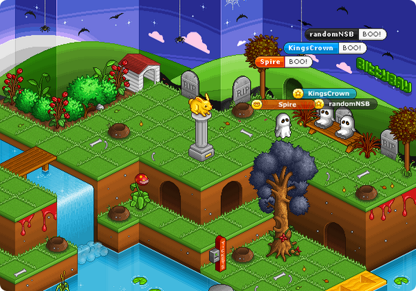 MMOGamesList's tweet image. The Halloween Botanic is here, as well as an early surprise - the new GHOST AVATAR! http:/www.bittybay.com