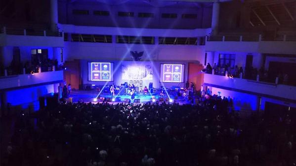 Now Payung Teduh @ REEVA. Enjoy for the last!! <a href="/payungteduh/">payungteduh</a> #REEVA2014
