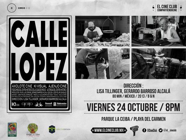 el_cineclub's tweet photo. HOY noche de #Cine con #CalleLopez en @el_cineclub / @Circo212 @Circo_Cine @Publico_Futuro @paulaastorga http://t.co/tCQ9XskrE6