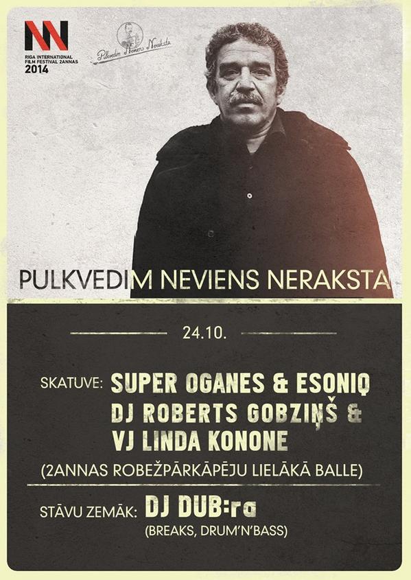 ŠOVAKAR!
SKATUVE
All night Super Oganes &amp; <a href="/esoniq/">esoniq</a>
23:00-02:00 Roberts Gobziņš&amp;Linda Konone
STĀVU ZEMĀK
22:00 <a href="/djdubra/">DJ Dubra</a>