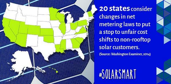 USSolarSmart's tweet image. Fair value of #solar: States focused on providing solar power without the cost-shift. #SolarSmart