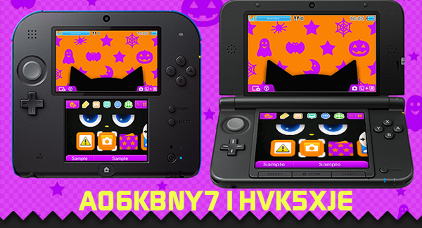 Tilmen Mesut Kuçin on Twitter: "Dear Australian #3DS Gamers...here is a  *Spooky Black Cat* #Halloween Theme download code for one person. Enjoy ^o^  http://t.co/sfgxeDykO2" / Twitter