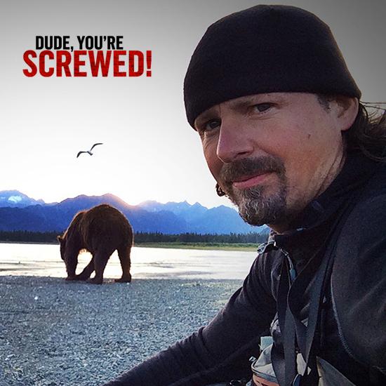 Wildlife tracker and new Dude <a href="/GrizAnderson/">Casey Anderson</a> has a unique best friend: a 900 lb. grizzly bear! dsc.tv/Dihry