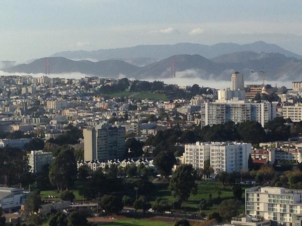 HACdotorg's tweet photo. Great tour of #100VanNess yesterday. Love those views at the top! http://t.co/MFe26uSTig