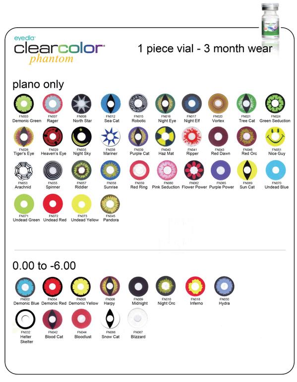 TXStateOptical's tweet image. Just in time for Halloween. Come on in and check out the ClearColor Phantom contact lenses. #Halloween #contactlens